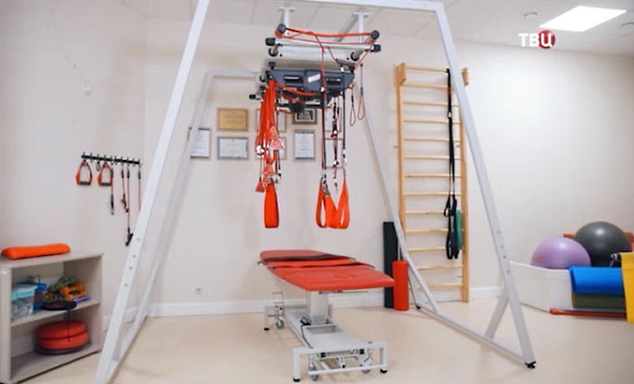 На канале ТВЦ рассказали о новом методе кинезиотерапии в «ЗдравКлиник»